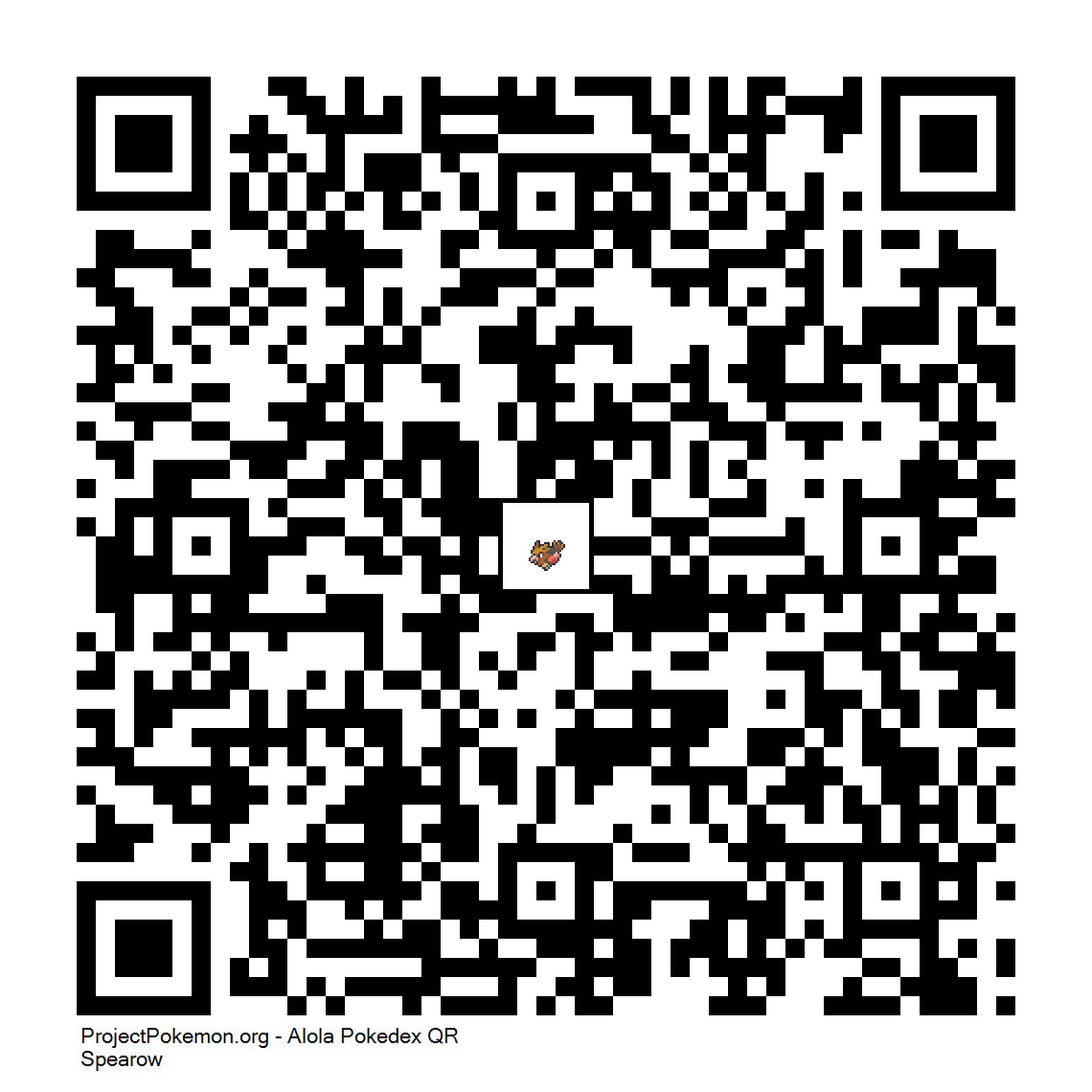 Cdigo QR de Spearow